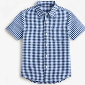 boys checked cotton shirt